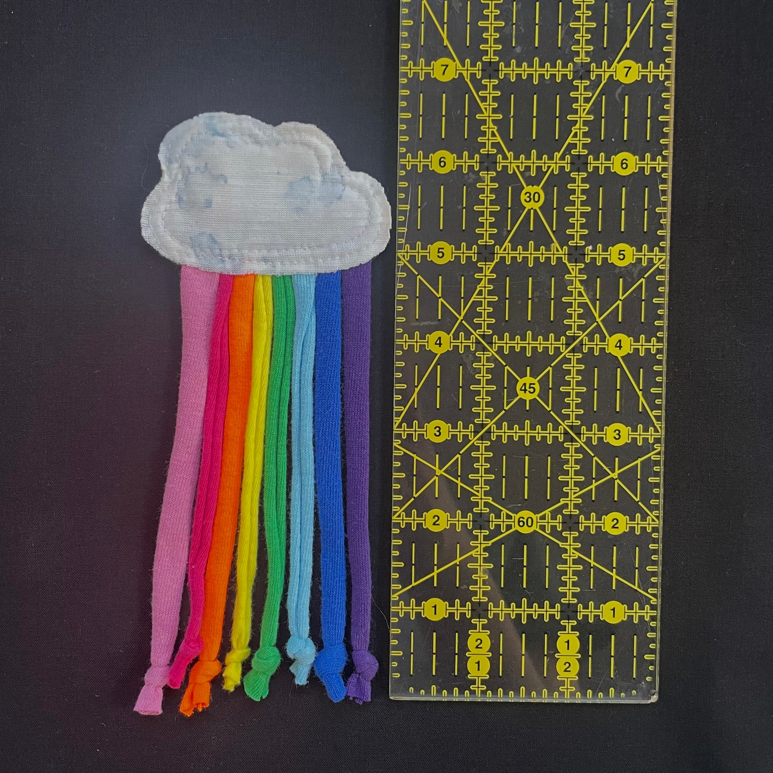 Rainbow Cloud Cat Toy