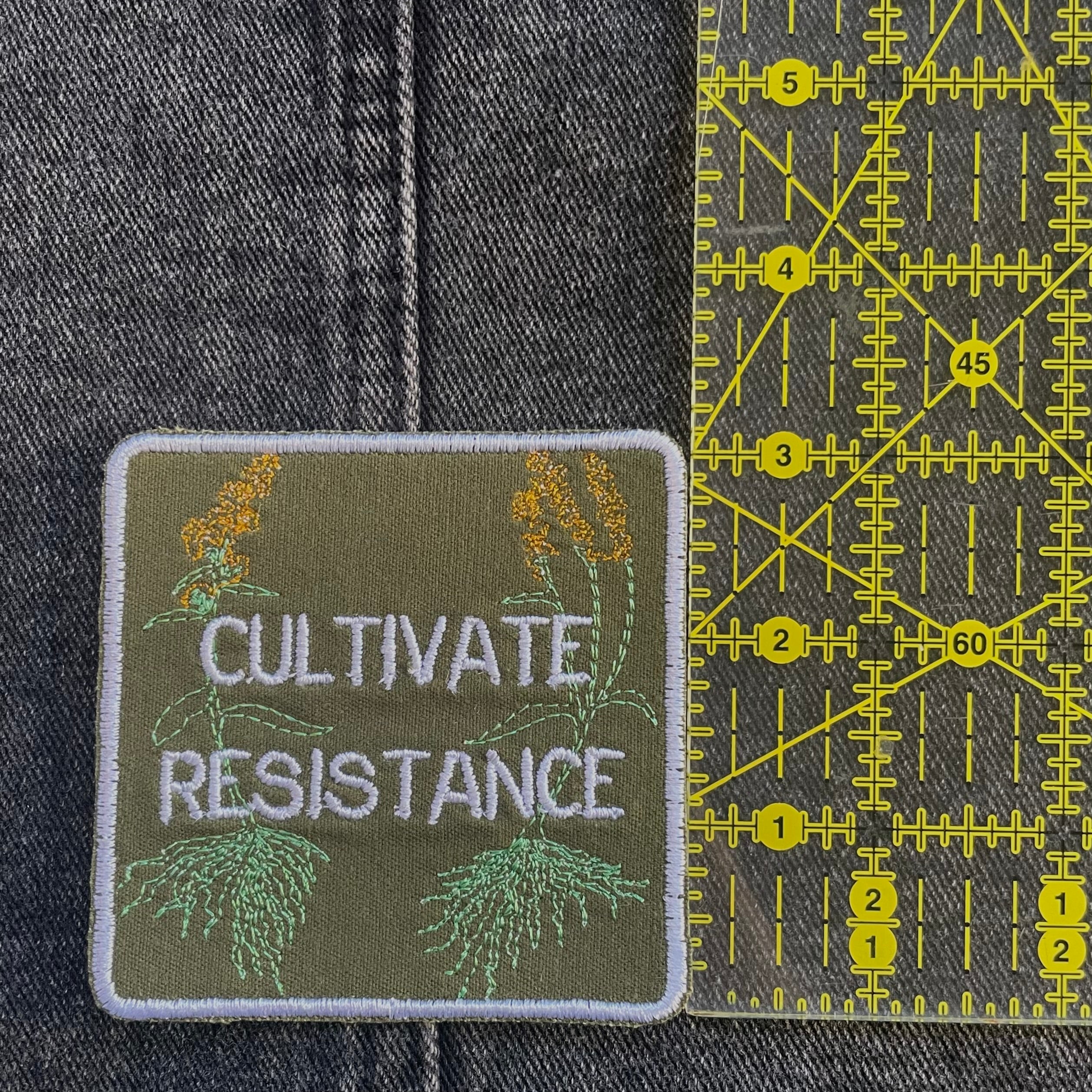 "Cultivate Resistance," Yellow Clover Patch