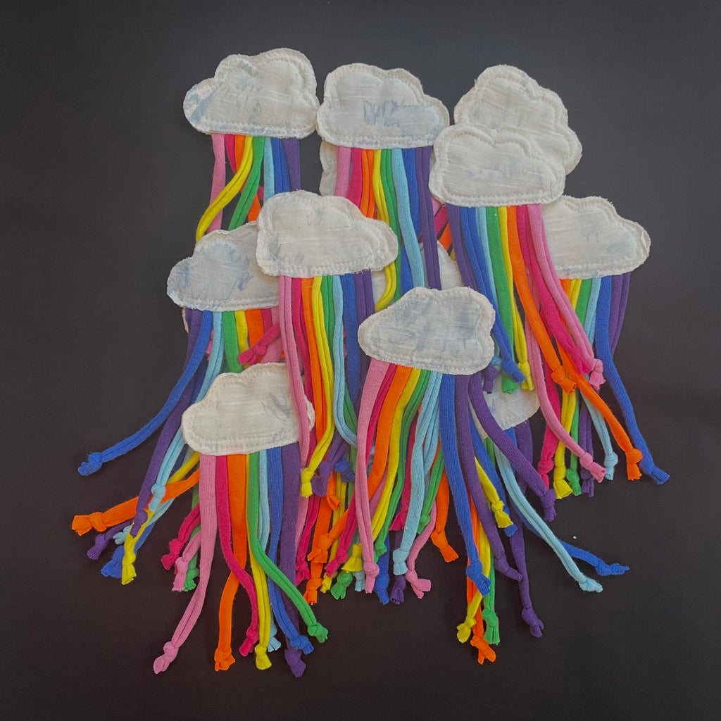 Rainbow Cloud Cat Toy
