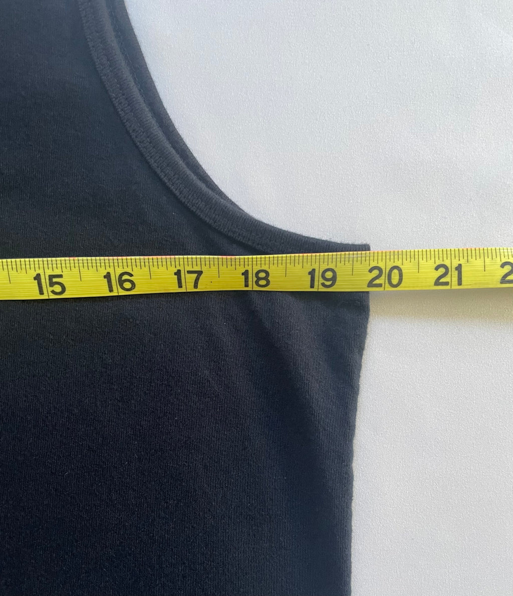 "French History" Tank Top, M, black