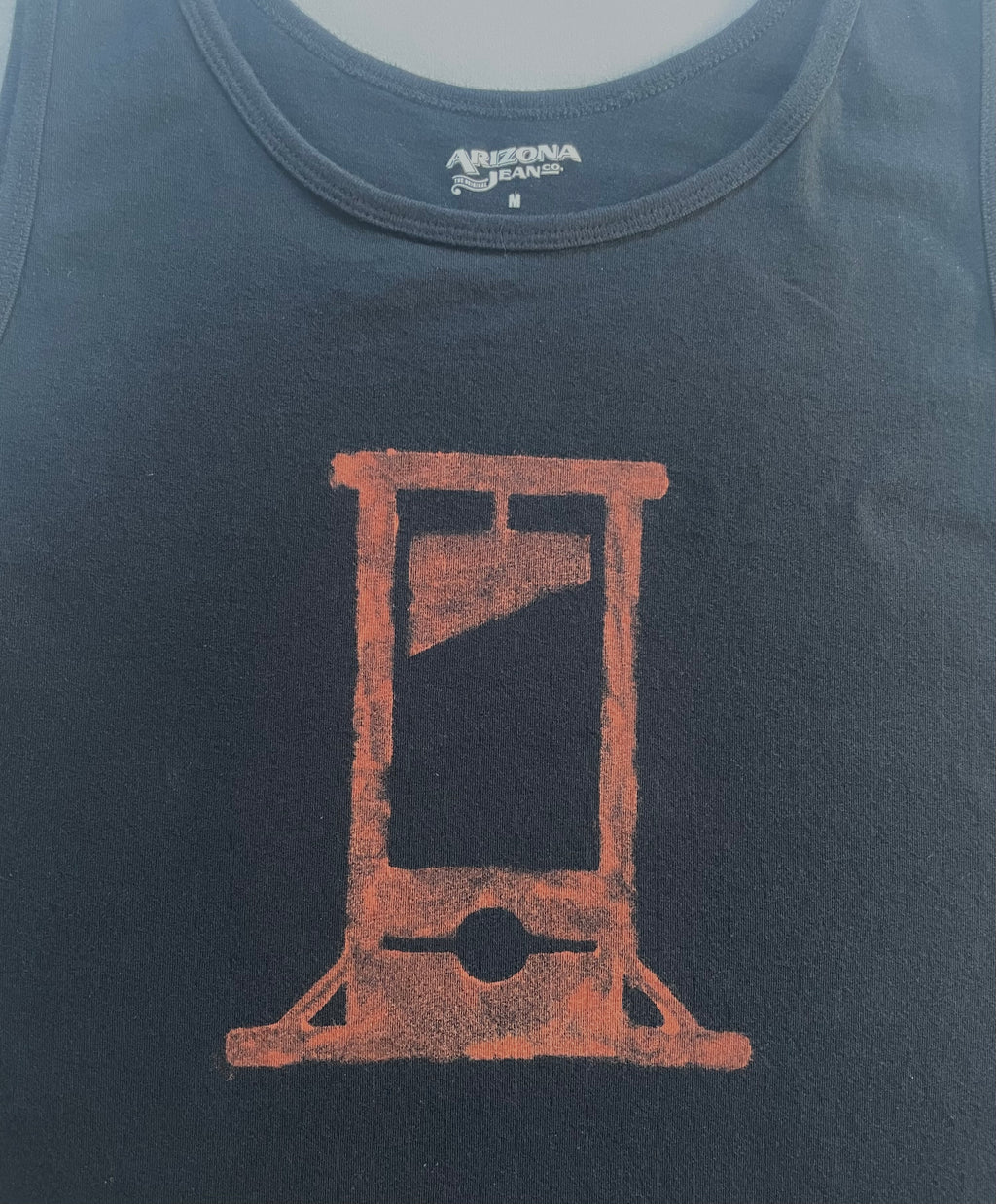 "French History" Tank Top, M, black